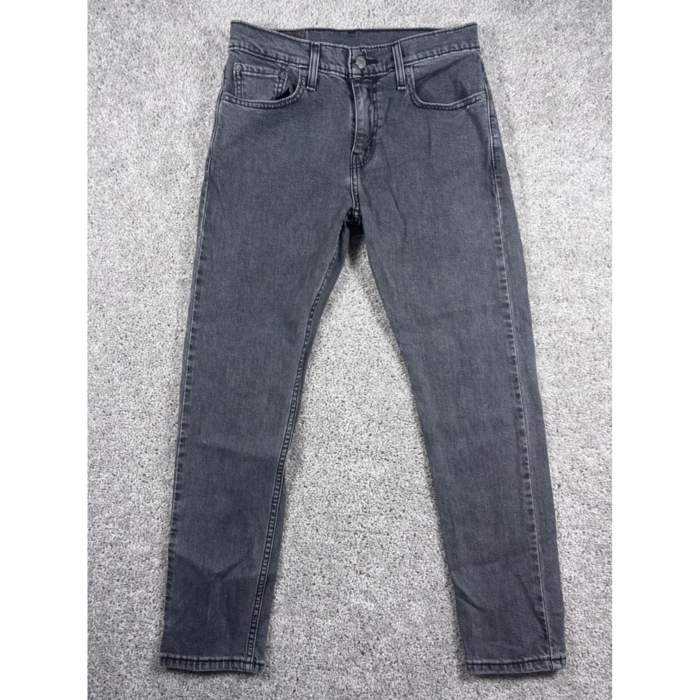 Levis 512 Slim Taper Fit Jeans Mens W30 L30 Gray Wash Denim Pants